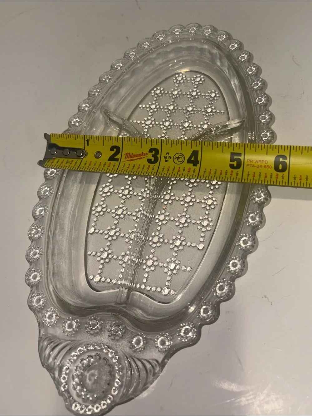 Vintage Hazel Atlas Relish Dish